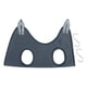 thumbnail image 3 of Cat Grooming Hamaca Bolsa de sujeción Cómoda tumbona Cachorro Transpirable Scratch S gris Zulema Hamaca de aseo, 3 of 8
