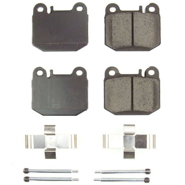 Power Stop Rear Z17 Evolution Ceramic Brake Pads with Hardware 17-874