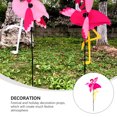 thumbnail image 3 of EeaseCA 1pc Outdoor Flamingo Windmill Kid's Pinwheel Toys Courtyard Decor (Random Style), 3 of 9