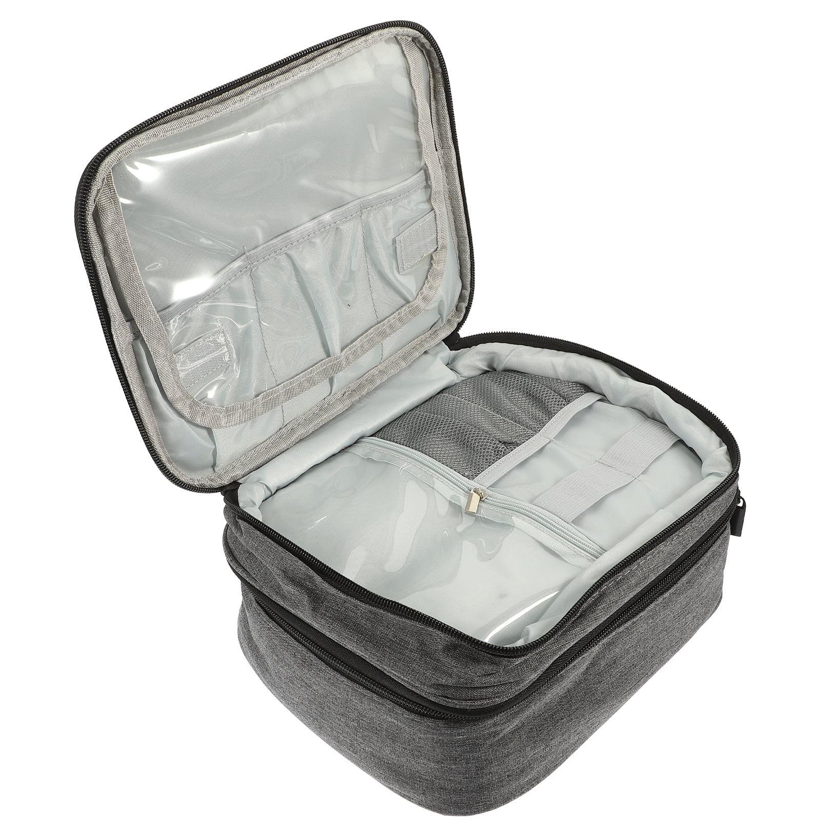 Nail Polish Organizer Portable Nail Polish Case Double Layer Nail