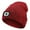 Red, variant on Unisex Beanie with Light, USB Rechargeable LED Headlamp Winter Hat, Christmas Stocking Stuffers Gifts Warm Knitted Cap for Men Women Dad Mom (Black)