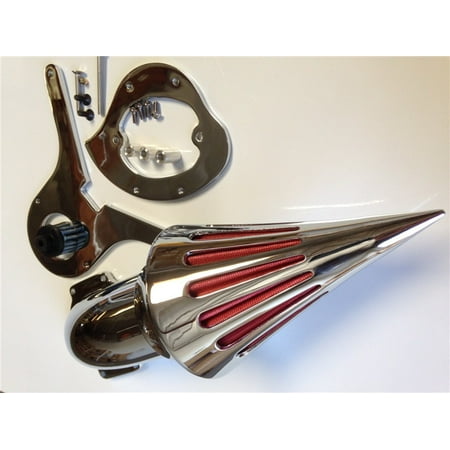 - HTT-MOTOR Spike Air Cleaner Kits Filter For Honda Aero 750 Vt750 Intake 1986-2012 Chrome