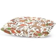 thumbnail image 4 of Christmas Celebrations White Velvet Oblong Lumbar Plush Throw Pillow Cover/Shams Cushion Case 20x36in Decorative Invisible Zipper Design for Couch Sofa Pillowcase Only, 4 of 7