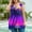 005 Purple, variant on Plus Size Womens 3D Tank Tops Summer Casual Novelty Sleeveless Shirt Colorful Graphics Top Tees Shirt