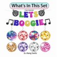thumbnail image 5 of 70s 80s Disco Balls Pendant Hanging Swirls Garland Disco Theme Paper Banner For Birthday Party Decoration Wedding Decor Supplies, 5 of 9