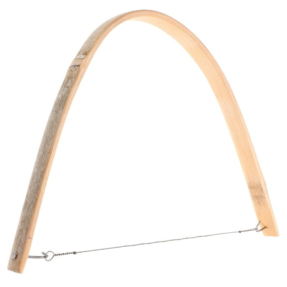 LIFKOME Hand Saw Steel Wire Bamboo 1Pack 12X8.3X0.8In