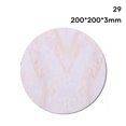 thumbnail image 3 of CAROOTU Marble Round Mouse Pad Marble Premium-Textured Mouse Mat Washable Mousepads Non-Slip Rubber 200*200*3mm, 3 of 7