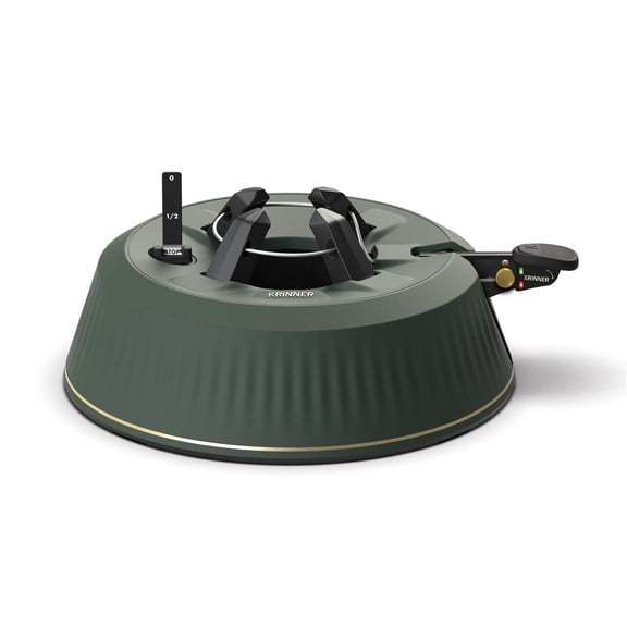 KRINNER X-6 Christmas Tree Stand, Green - Foot Pedal Setup for 6 Foot Trees