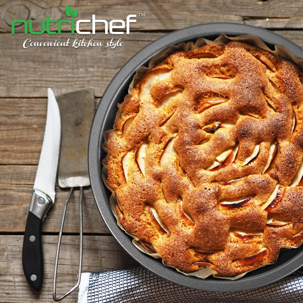 NutriChef Non-Stick Cake Round Pan,