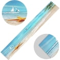 thumbnail image 2 of GZHJMY Blue Sea Ocean Beach Table Runner Machine Washable Polyester Table Runner Rectangle Reversible Dresser Scarves Table Decor 13 x 70 Inch, 2 of 7