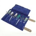 thumbnail image 6 of Unique Bargains Roll Up Scissors Bag Durable & Foldable Salons Tool Pouch with Multi-Pockets Hair Scissor Shears Cases for Hair Stylists Blue, 6 of 8