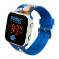 thumbnail image 2 of SEGA Sonic The Hedgehog Unisex Child Square LED Watch with Silicone Strap (SNC4198WM), 2 of 4