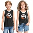 thumbnail image 2 of YABCSAZ Toddler Boys Girls Summer Outfits Sleeveless Tank Tops Loose Fit Active Tee Shirts Kids Casual T-Shirts Blouses Funny Cute Printed Shirts Tops Baby Clothes Size 4 T, 2 of 6