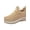 Beige, variant on Dlongli Slip On Shoes for Women Casual Comfortable Athletic Tennis Walking Sneakers for Women with Memory Foam Medium