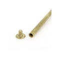 thumbnail image 2 of Unique Bargains Brass Plated 5x70mm Binding Chicago Screw Post 8pcs for Leather Scrapbook, 2 of 3