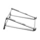 thumbnail image 1 of Soporte para computadora portátil Soporte de escritorio de aleación de aluminio Soporte de base de enfriamiento Soporte multifunción sin sacudidas, Plateado Jumpingount EL2750-02B, 1 of 2