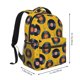 thumbnail image 2 of Easygdp Retro Vinyl Records Mochila Ergonómica Versátil para Laptop - Múltiples Bolsillos, Correas Ajustables, Unisex para Escuela, Viajes y Actividades al Aire Libre-One Size, 2 of 5