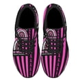thumbnail image 2 of Breast Cancer Awareness In October We Wear Pink Shoes Sneakers for Women Men Black Size 7.5, 2 of 7