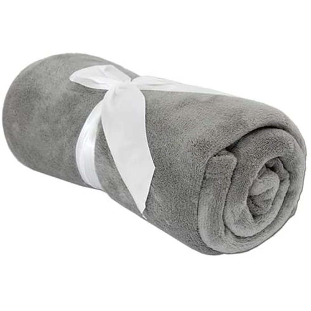 Threadart Super Soft Ultra Plush Fleece Throw Blankets 50"x60" Fuzzy