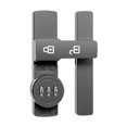 thumbnail image 3 of Luminous Door Latch 180 Degrees Sliding Door Lock Free-punch Interior Door Bolt 3Digit Combination Sliding Bolt Lock Mailbox, 3 of 6