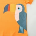 thumbnail image 5 of MEZZALL Summer Toddler Boys Girls Short Sleeve Cartoon Prints T-Shirt Tshirts Tee Tops Clothes, Orange, 5-6 Years, 5 of 6