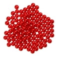 thumbnail image 1 of Langgg 150 Pcs Imitation Perle Sans Trou Charme en Plastique ABS Perles en Vrac Rouge, 1 of 6