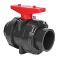 thumbnail image 1 of DN50 G2 PVC Double Union Compact Ball Valve for Swimming Pool Aquarium Fittings Accessory, 1 of 8