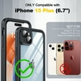thumbnail image 4 of ANTSHARE Waterproof Case Apple iPhone 15 Plus (6.7 Inch, 2023), Black, 4 of 8