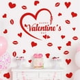 thumbnail image 5 of PEIBang Valentine's Day Wall Decals,Removable Love Heart Wall Stickers,Window Clings Romantic Decoration for Anniversary Wedding Home Party, 5 of 5