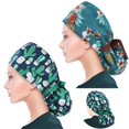 thumbnail image 1 of Scrub Cap ABAMERICA - Soporte para coletas para mujer, cabello largo, 1 of 6