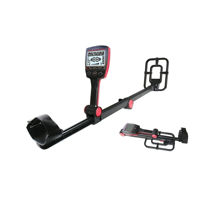 Foldable Metal Detector Waterproof Coil, Adjustable Shaft ,Precise Metal Disc Memory ,Lightweight Collapsible ,Easy to Install