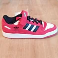 thumbnail image 2 of Ad-id-as Forum Low Originals Mens Shoes Trainers Size 8 - 8.5 Red / Black GZ3711, 2 of 6