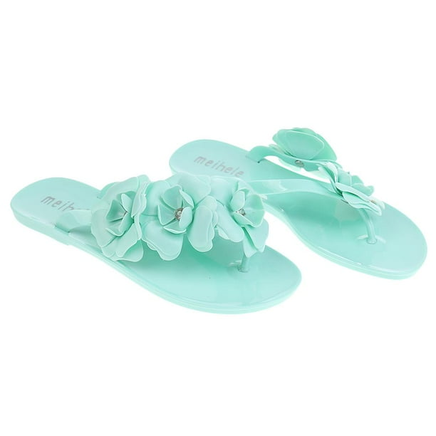Sandalias Pantuflas de Vacaciones perfecl Jelly Rubber Colores