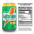 thumbnail image 2 of Gatorade Thirst Quencher Sports Drink Cans, Orange, Electrolytes, 11.6 fl oz Cans (18 Pack)​, 2 of 5