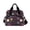 Hand-Drawn Flowers and Snowflakes, variant on Insulated Lunch Bag for Women Men 10L Large Capacity Thermal Tote Cooler for Work Picnic Travel Tropical Leaves Pattern