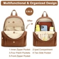 thumbnail image 4 of Mini mochila BTOOP de pana para niñas y mujeres, 4 of 8