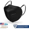 thumbnail image 7 of BNX KN95 Black Face Masks (50-Pack), (Earloop) (Model: E95), 7 of 7