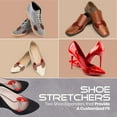 thumbnail image 2 of MEDca Étireur de Chaussures Total de 4 Étireurs, 2 Paires, Rouge, 2 of 9