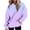 Purple, variant on Viikei Hoodies for Women Plus Size Sweatshirt for Women Women's Fashion Gradient Loose Casual Long Sleeve Hoodie Sweater Tops