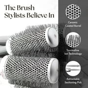 Olivia Garden Ceramic + Ion Round Thermal Hair Brush, CIXL-45 (1 3/4)