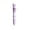 Purple, variant on 10-colour push-button automatic ballpoint pen, quick-drying coloured ballpoint pen cute cartoon character style