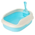thumbnail image 3 of Esquirla Cat Li Box Durable Cat Li Container Cat Toilet Easily Clean Practical Ca Blue, 3 of 8
