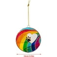 thumbnail image 2 of Greeniant Pet Memorial Sun Catchers Acrílico Decoración Lovely Balcón Colgantes Exquisito Iris Colgante Colgante Jardín Ornamento Tipo 3 Type3 NO3, 2 of 6