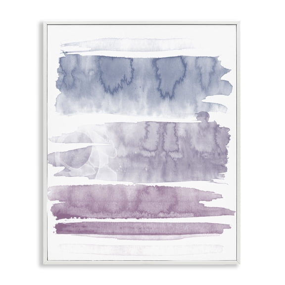 Stupell Industries Modern Pastel Watercolor Splash White Framed Giclee Art, 16 x 20, by Denise Brown