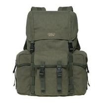 KAUKKO Men's Women's School Backpack Hiking Backpack Travel Bag Laptop Backpack Outdoor Sports Leisure Daypacks (ARMYGREEN)