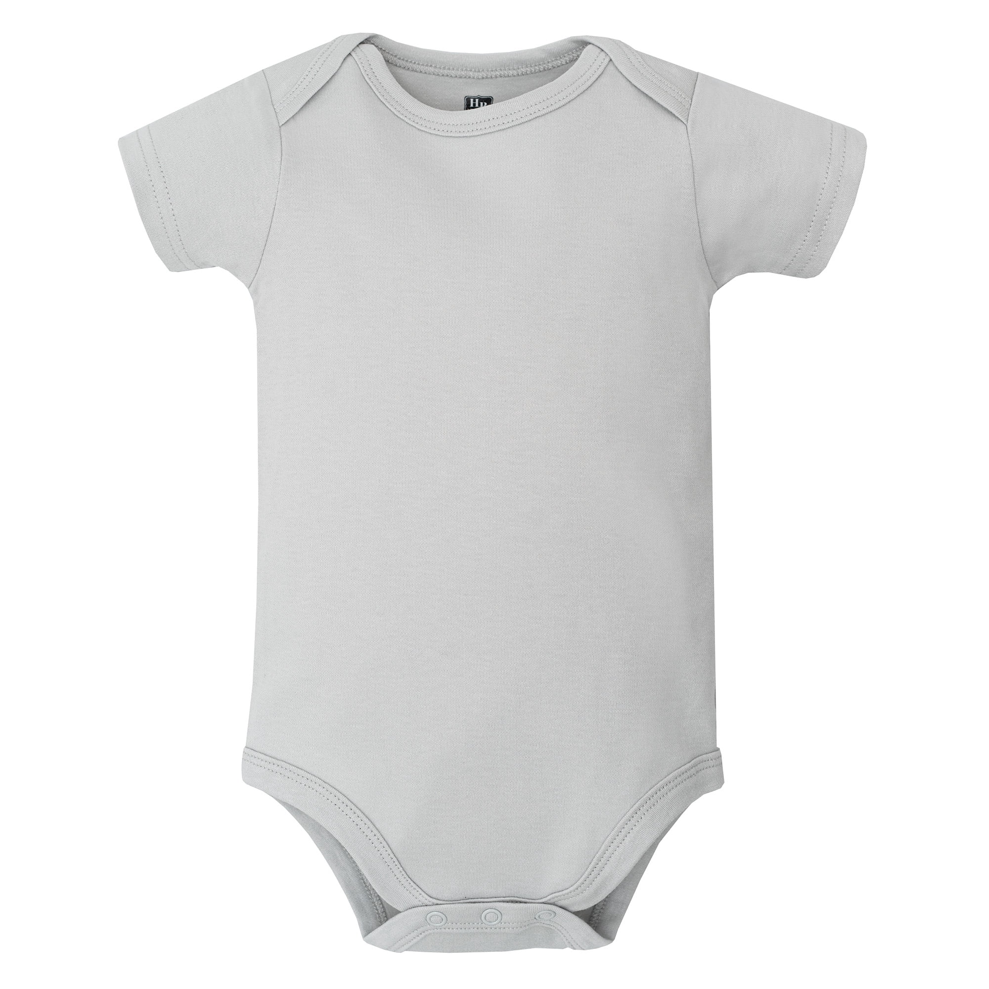 Hudson Baby Infant Cotton Bodysuits 5-Pack, Happy Little One Safari, 12-18 Months