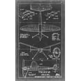thumbnail image 2 of Vision Studio 10x14 Gold Ornate Wood Framed with Double Matting Museum Art Print Titled - Aeronautic Blueprint III, 2 of 4