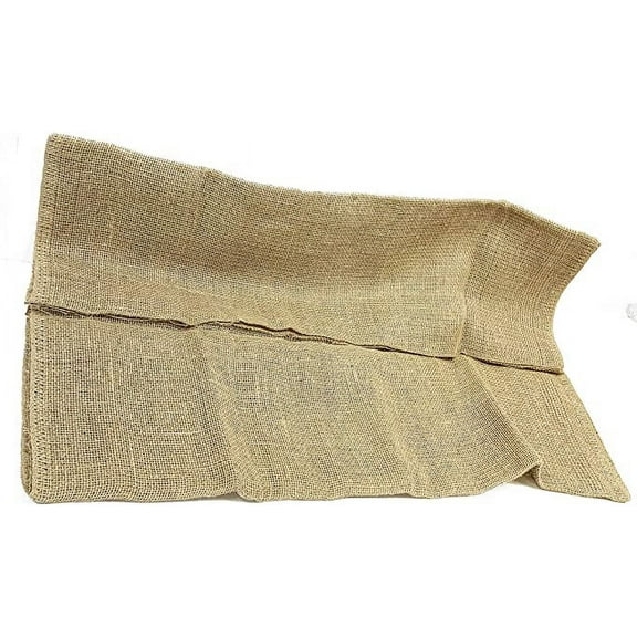 40" Wide x 12 feet Long Burlap Plant mesh Fabric | Reusable Jacket Light Weight and Lose Weave Natural Jute Tree Wraps Hessian 4 Yards Perfect Protector for Gardening Plant Cover