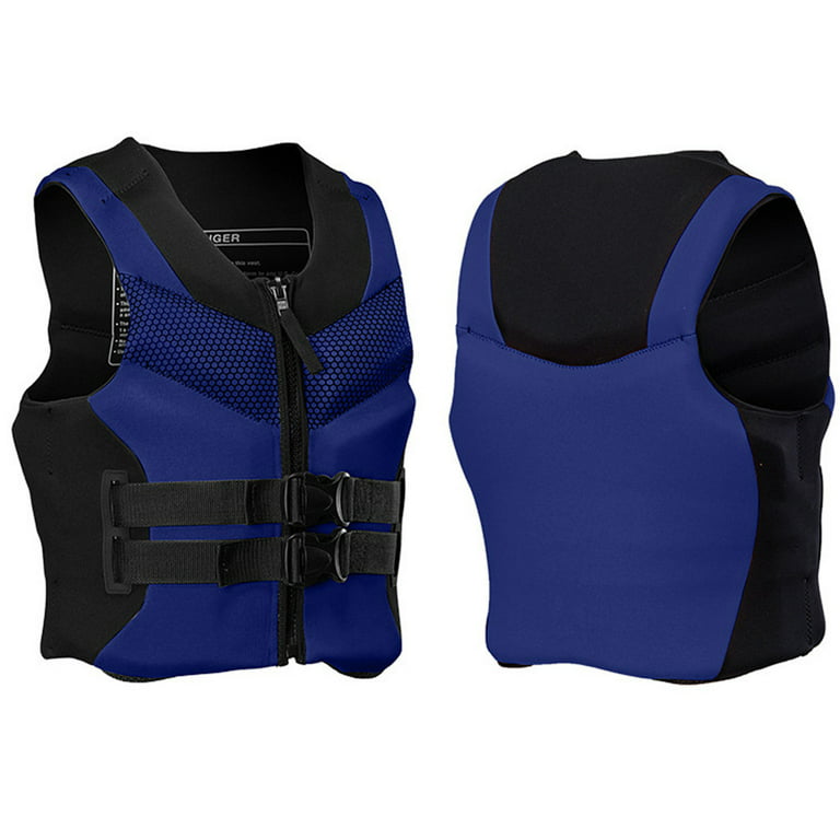 Sdjma Fit adult PFD Life Vest | Adjustable size, Unisex, High Mobility Vests for Kayaking, Paddle Boarding, Fishing, Surfing, Snorkel, Watersports