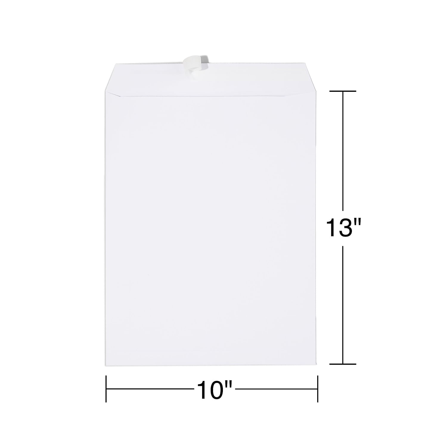 Staples EasyClose Catalog Envelopes 10"L x 13"H White 250/Box (SPL479886)